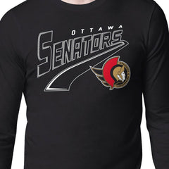 Ottawa Senators Starter Modern Tailsweep Long Sleeve T-Shirt