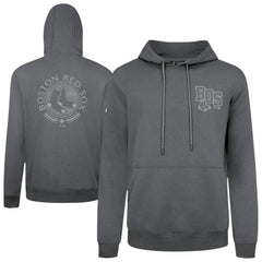 Boston Red Sox Levelwear Podium Grain Hoodie - Gray