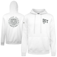 Detroit Tigers Levelwear Podium Grain Hoodie - White