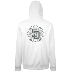 San Diego Padres Levelwear Podium Grain Hoodie - White