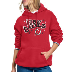 New Jersey Devils Starter Women's Fireworks Fleece Hoodie