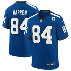 NFL Indianapolis Colts Tyler Warren Alternate 2 Indiana Nights Game Jersey