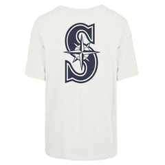 Seattle Mariners Women's Show Off Boyfriend T-Shirt - White | 47 brand