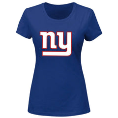 NFL New York Giants Cam Skattebo Women's Plus Size Name & Number Scoop Neck T-Shirt