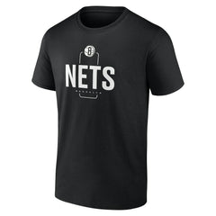 Brooklyn Nets Center Court Name & Number Custom T-Shirt - Black outlet