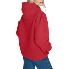 Atlanta Hawks Starter Women's Arch Stripe Fleece Hoodie - Red shop