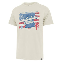 Philadelphia Phillies Regional Franklin T-Shirt - Cream | 47 brand