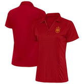 Spain National Team Antigua Women's Statement Y-Neck Polo / Soccer On sale