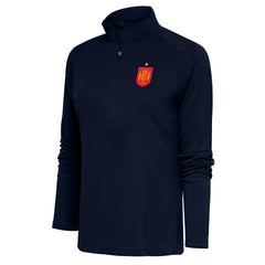 Spain National Team Antigua Women's Statement Half-Zip Pullover / Soccer Discount