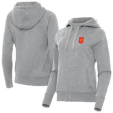 Spain National Team Antigua Women's Takeover Fleece Raglan Full-Zip Hoodie / Soccer Online