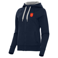 Spain National Team Antigua Women's Takeover Fleece Raglan Full-Zip Hoodie / Soccer Online