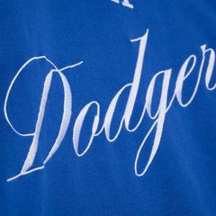 Los Angeles Dodgers Women's Script Sweatshirt - Royal | Mitchell & Ness