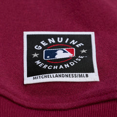 Philadelphia Phillies Women's Script Sweatshirt - Burgundy | Mitchell & Ness