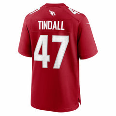 NFL Arizona Cardinals Channing Tindall Team Game Jersey