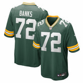 NFL Green Bay Packers Brant Banks Team Game Jersey