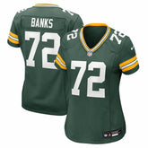 NFL Green Bay Packers Brant Banks Women's Team Game Jersey