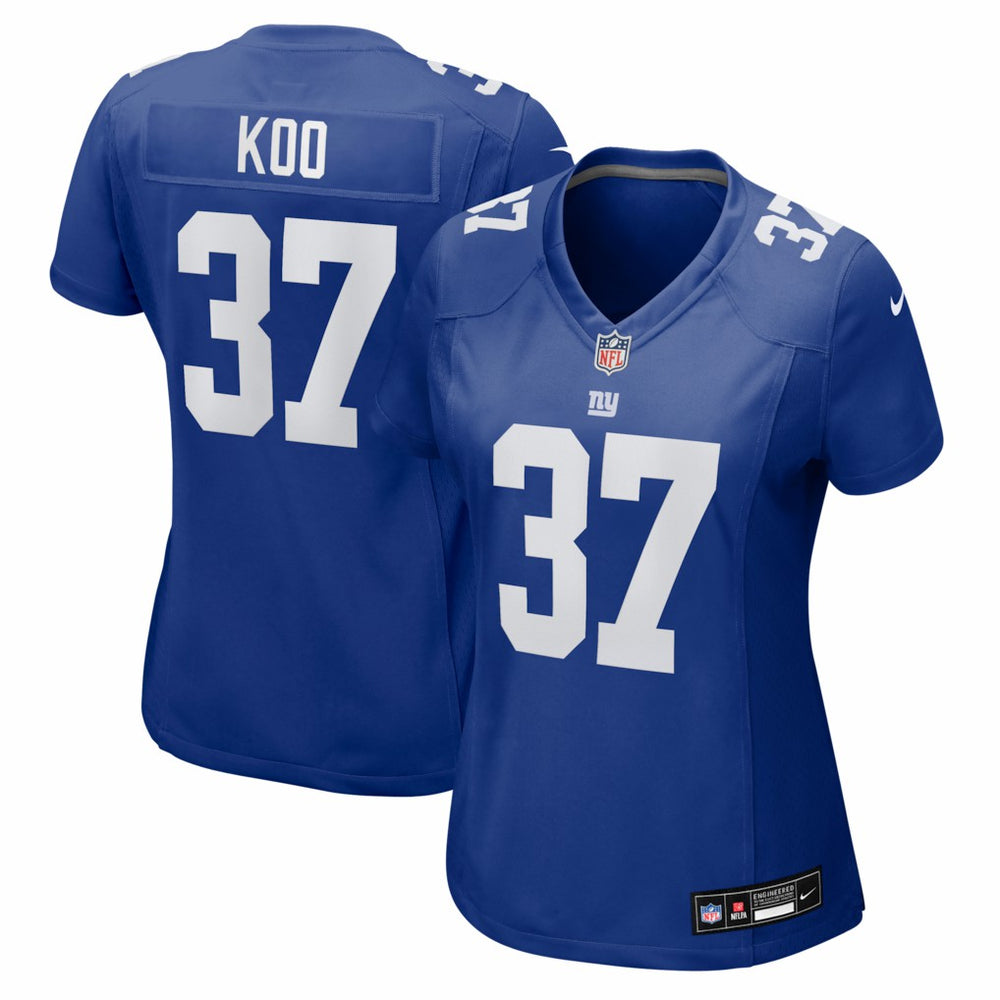 NFL New York Giants Younghoe Koo Women's Team Game Jersey