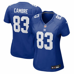 NFL New York Giants Dalen Cambre Women's Team Game Jersey