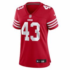 NFL San Francisco 49ers Messiah Swinson Women's Team Game Jersey