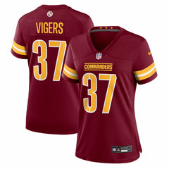 NFL Washington Commanders Car'lin Vigers Women's Team Game Jersey