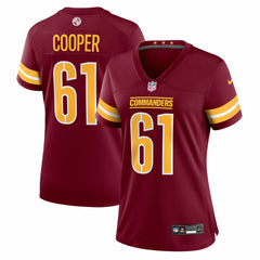 NFL Washington Commanders Tyler Cooper Women's Team Game Jersey