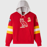 Calgary Flames OVO x NHL Fleece Hoodie