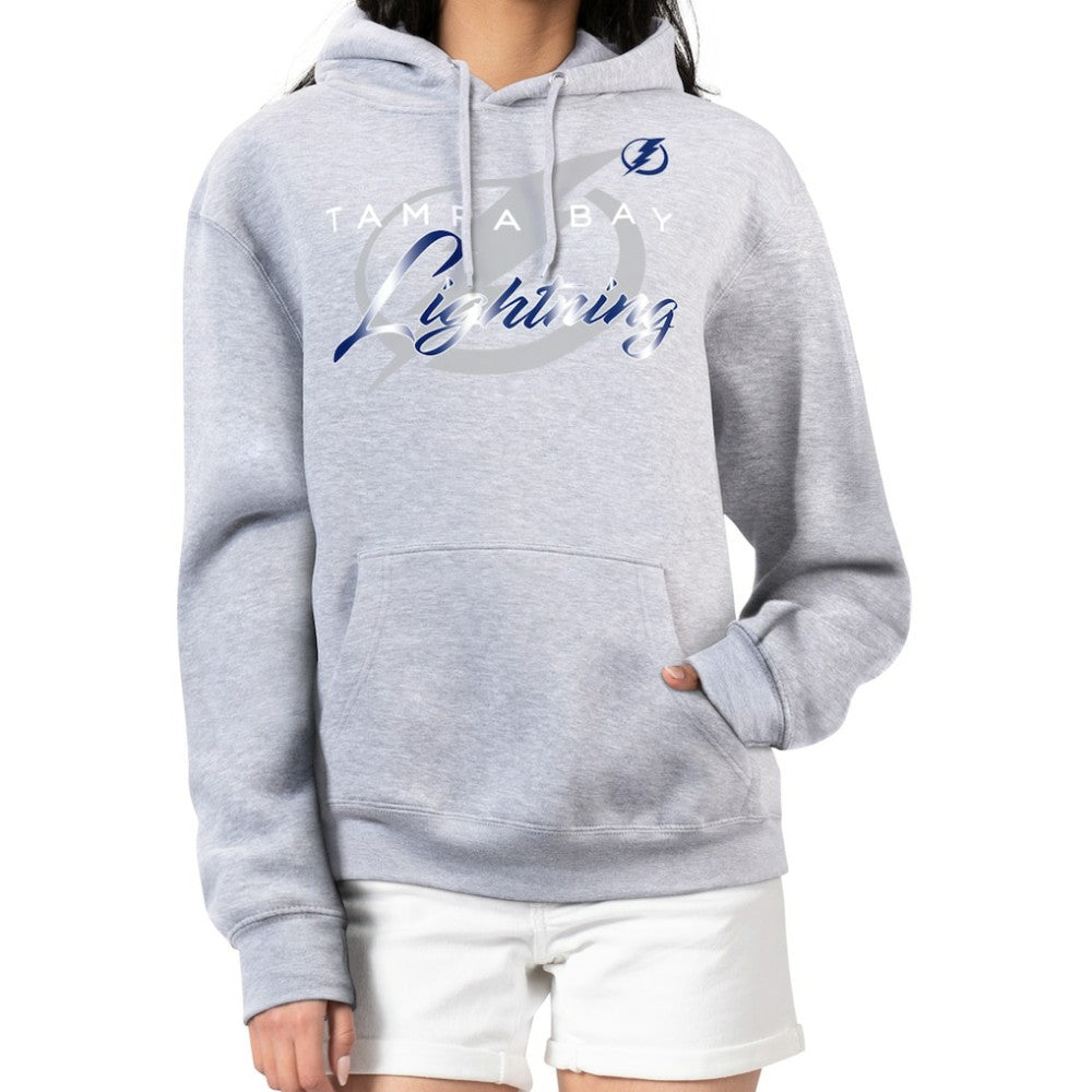 Tampa Bay Lightning G-III 4Her by Carl Banks Women's Shadow Logo Fleece Hoodie