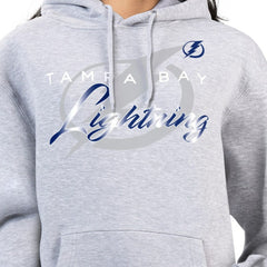 Tampa Bay Lightning G-III 4Her by Carl Banks Women's Shadow Logo Fleece Hoodie