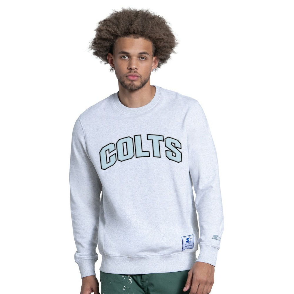NFL Indianapolis Colts Starter Faceoff Fleece Sweatshirt
