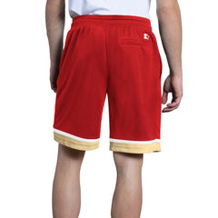 NFL San Francisco 49ers Starter Power Play Mesh Shorts