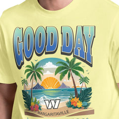 NFL Washington Commanders Margaritaville Good Day T-Shirt