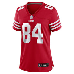 NFL San Francisco 49ers Kendrick Bourne Women's Team Game Jersey