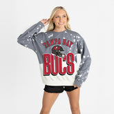 NFL Tampa Bay Buccaneers Gameday Couture Women's Arch Rivals Faded Wash Sweatshirt