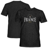 France National Team 1863FC Athletic Wordmark Vintage Tri-Blend T-Shirt / Soccer New