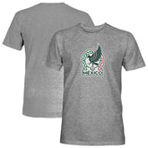 Mexico National Team 1863FC Color Badge Vintage Tri-Blend T-Shirt / Soccer Discount