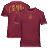 Spain National Team 1863FC Back Wordmark Soft Wash T-Shirt / Soccer For sale