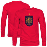 Spain National Team 1863FC Color Badge Long Sleeve T-Shirt / Soccer Discount