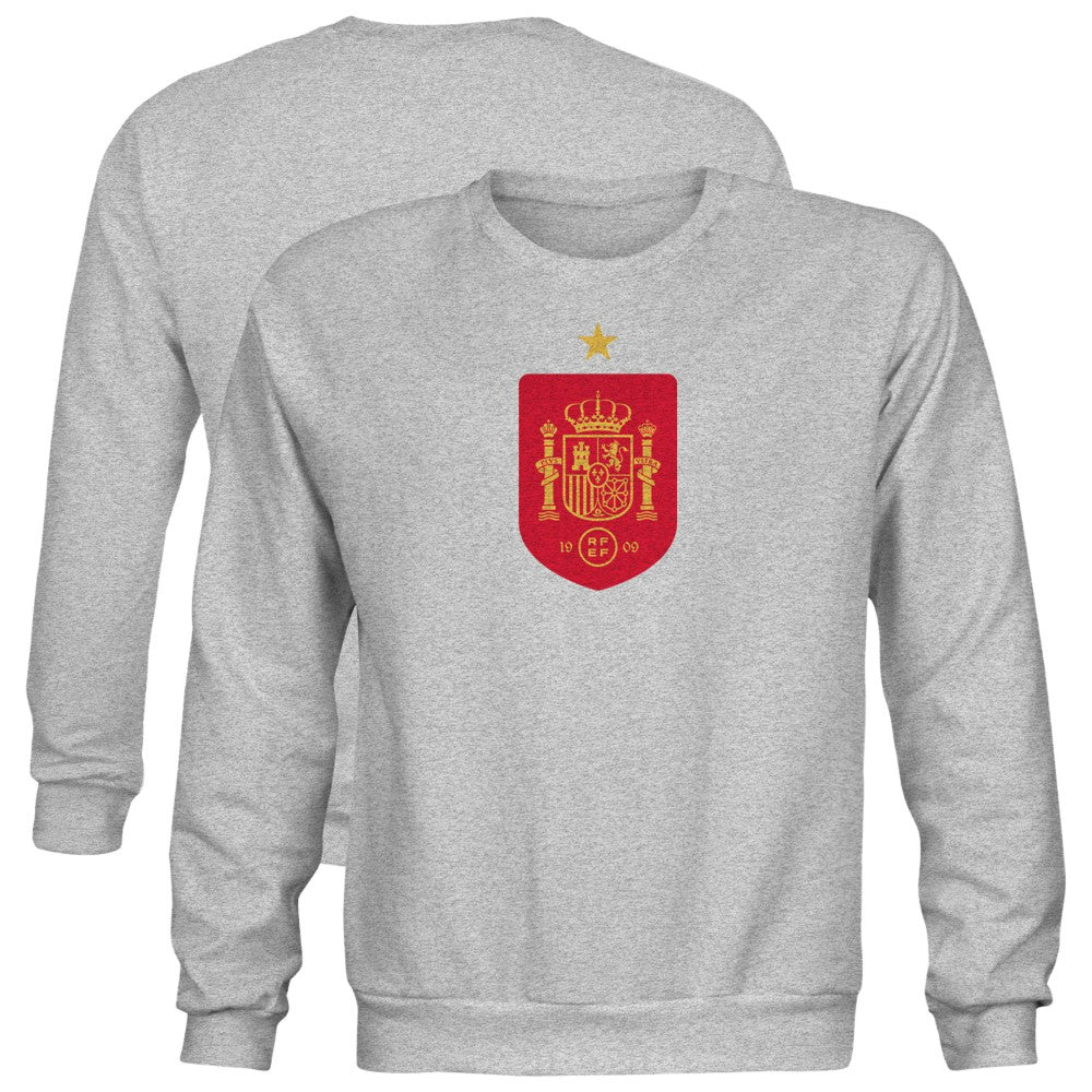 Spain National Team 1863FC Youth Color Badge Sweatshirt / Soccer New