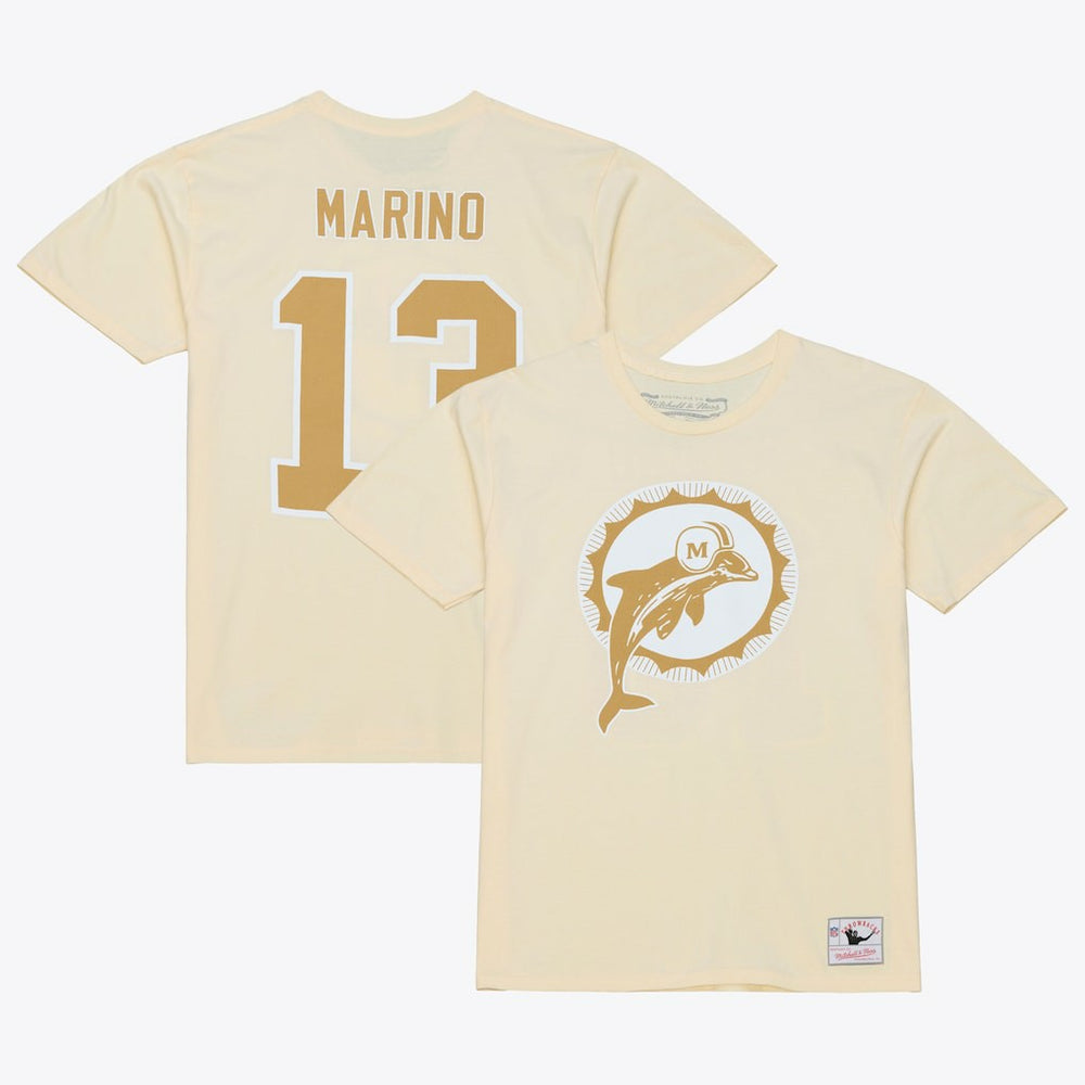 NFL Miami Dolphins Dan Marino Sandman Name & Number T-Shirt