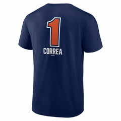 Carlos Correa Houston Astros Fastball Player Name & Number T-Shirt - Navy