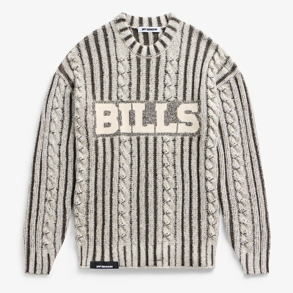 NFL Buffalo Bills Off Season x NFL Unisex Cable Knit Sweater