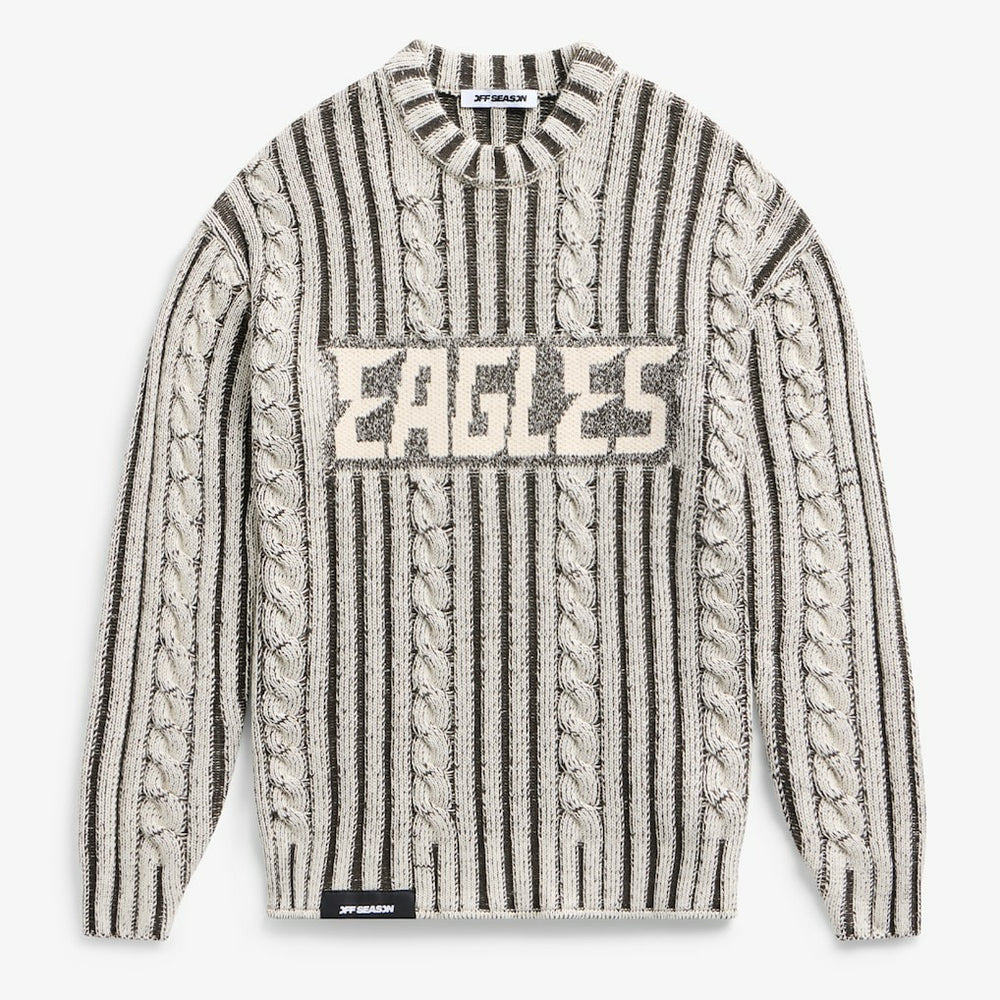 NFL Philadelphia Eagles Off Season x NFL Unisex Cable Knit Sweater