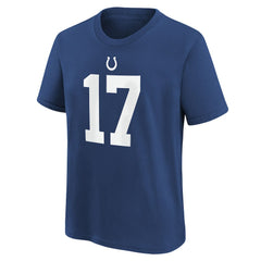 NFL Indianapolis Colts Daniel Jones Youth Player Name & Number T-Shirt