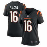NFL Cincinnati Bengals Joe Flacco Women's Team Game Jersey