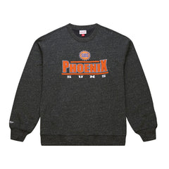 Phoenix Suns Throw It Back Fleece Sweatshirt - Black | Mitchell & Ness for sale