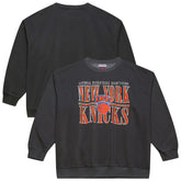 New York Knicks NBA Downtown Collection Fleece Sweatshirt - Black | Mitchell & Ness shop
