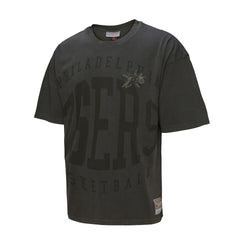 Philadelphia 76ers Downtown Collection Premium T-Shirt - Black | Mitchell & Ness sale