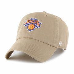 New York Knicks '47 Logo Clean Up Adjustable Hat - Khaki | 47 brand online