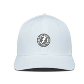 Tampa Bay Lightning Levelwear Rise Slate & Snow Structured Flex Hat