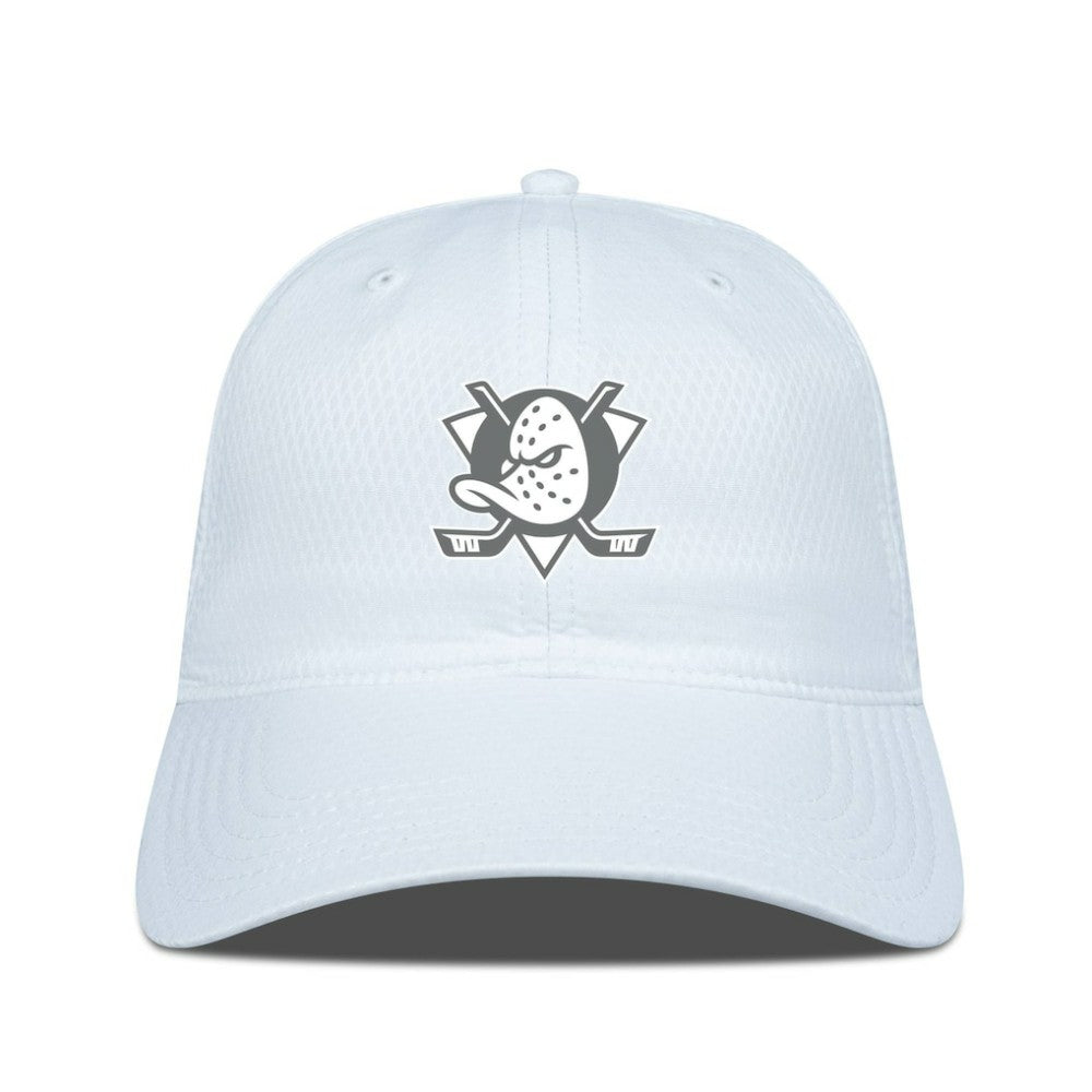 Anaheim Ducks Levelwear Matrix Slate & Snow Unstructured Adjustable Hat